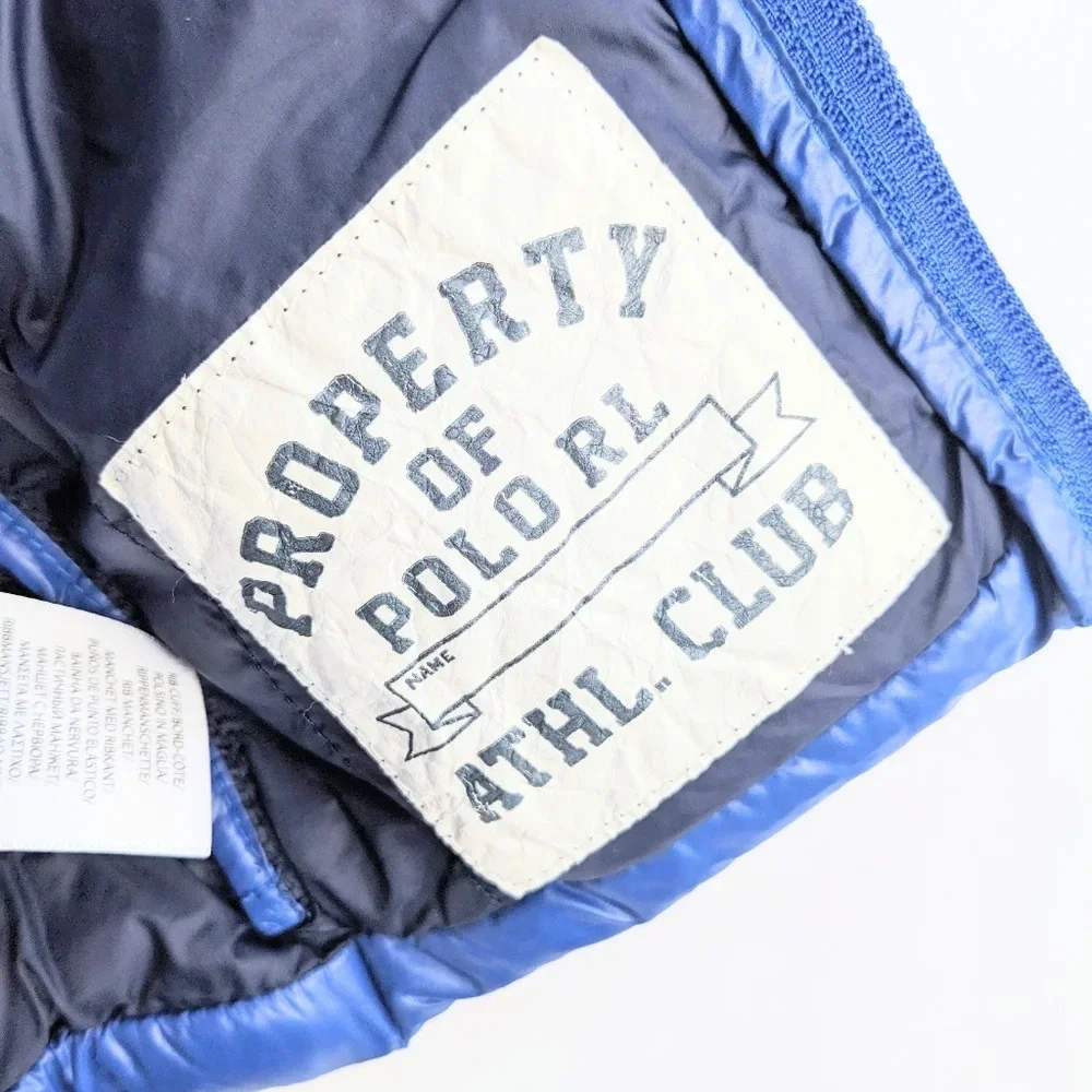The Ralph Lauren Polo Baby Boy Packable Puffer Jacket with Storage Pouch